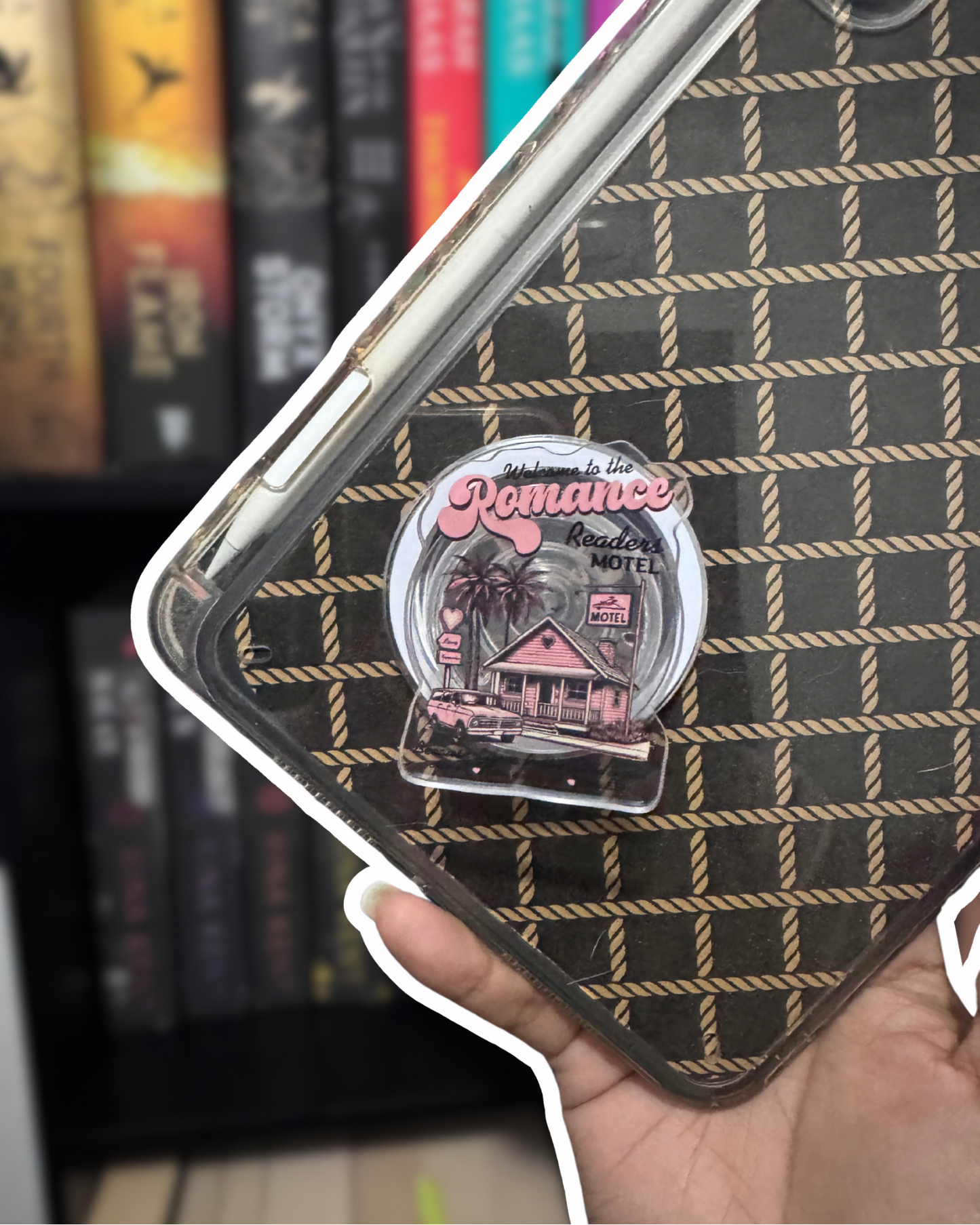 Romance Motel Grips | Magnetic Phone Kindle E-Reader iPad Grips