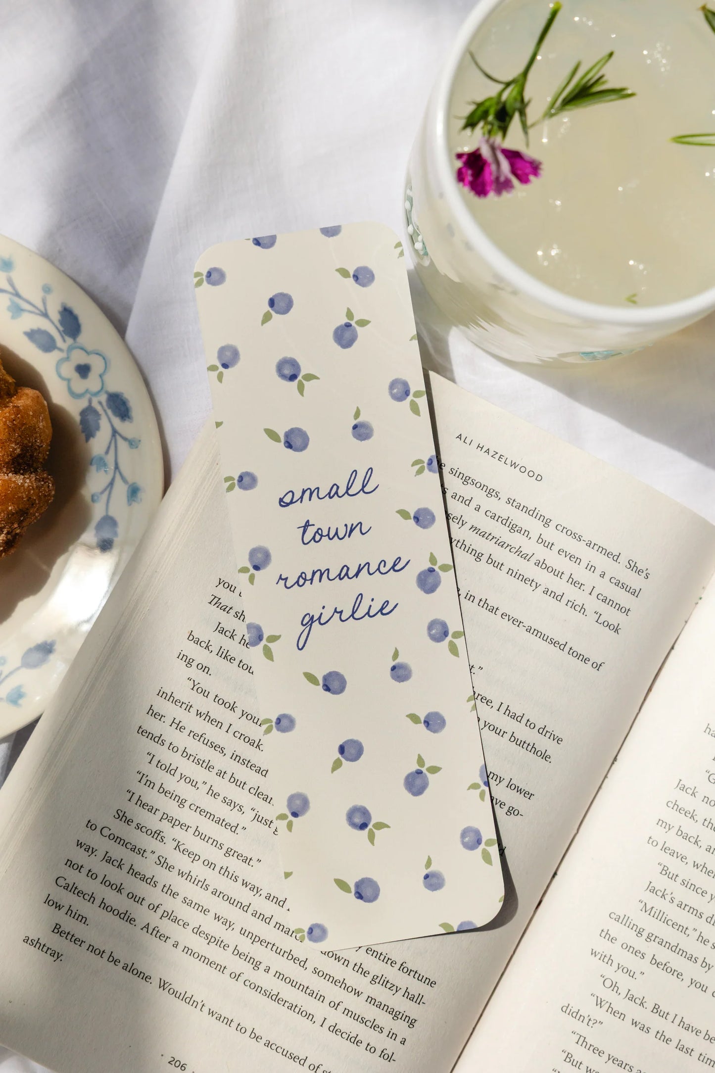Small Town Romance Girlie Bookmark