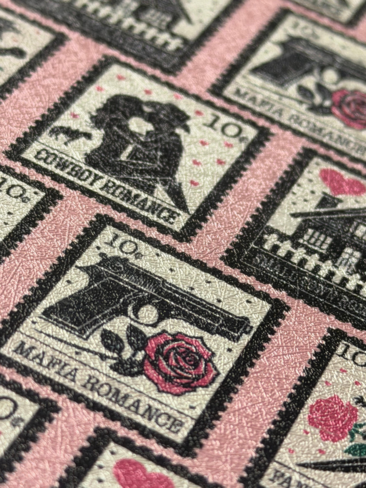 Postage Stamp In Tropes Handstrap Kindle Case