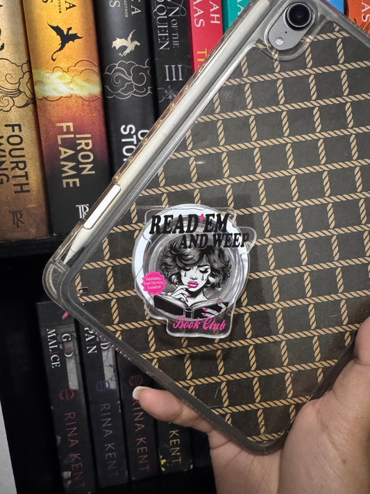 Read Em & Weep Grips | Magnetic Phone Kindle E-Reader iPad Grips