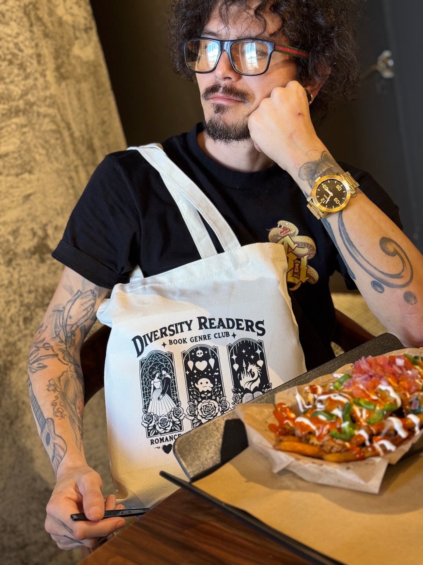 Diversity Readers Tote Bag | Medium Book Bag
