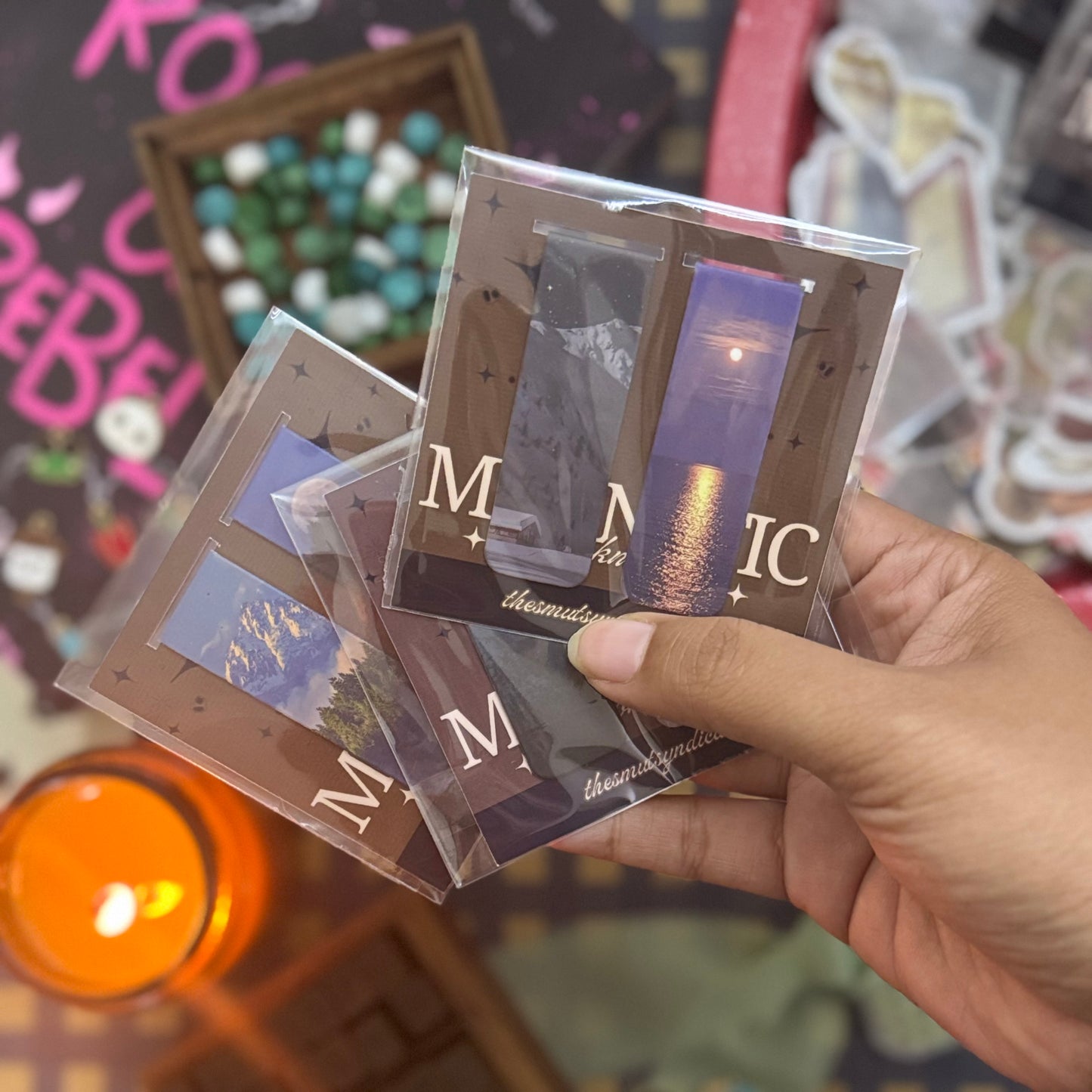 Landscape Duo Magnetic Bookmark