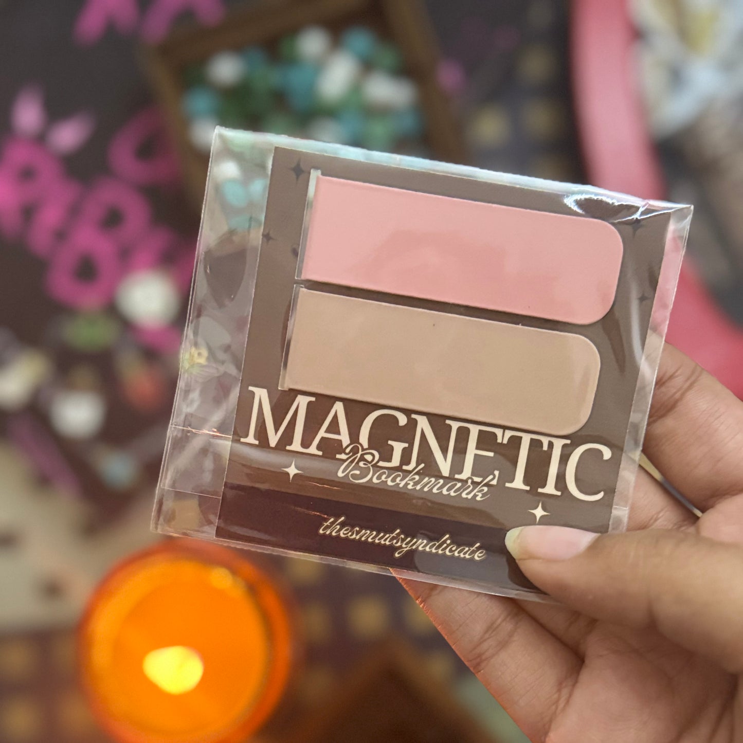 Two Tone Magnetic Bookmark