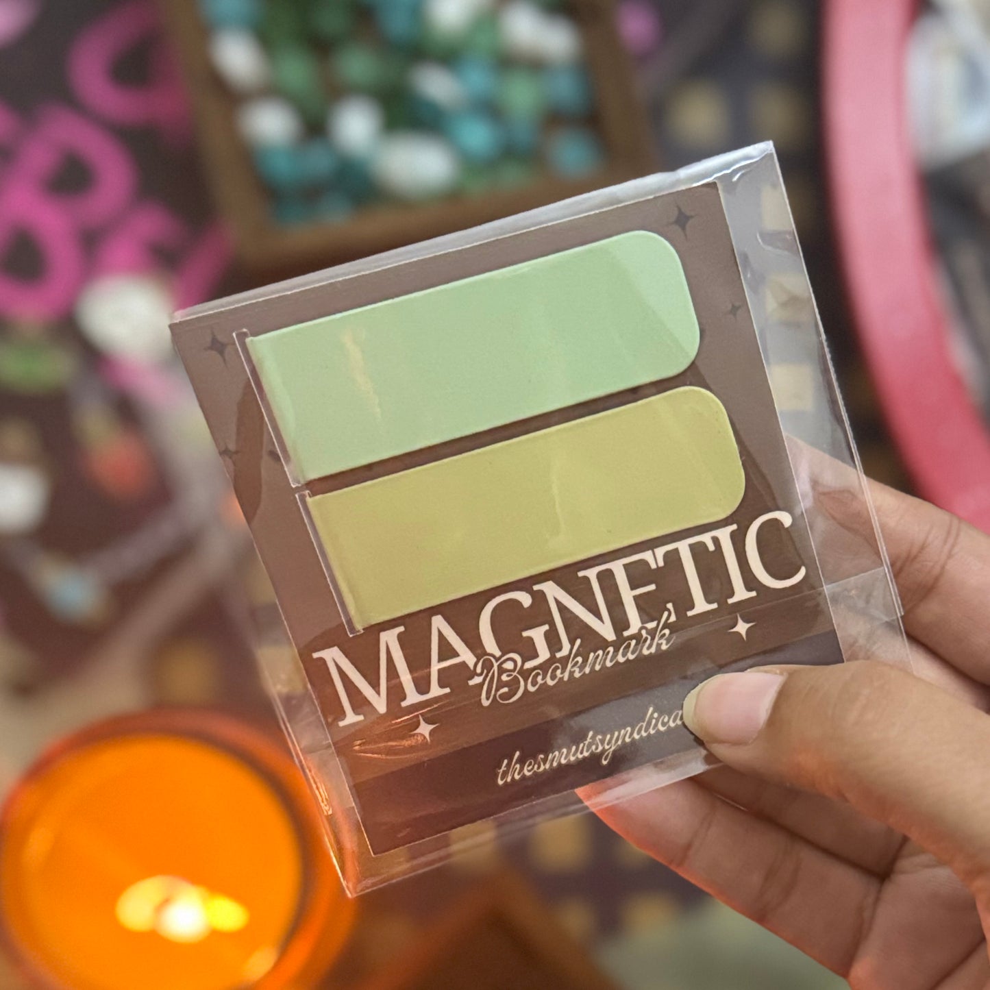 Two Tone Magnetic Bookmark