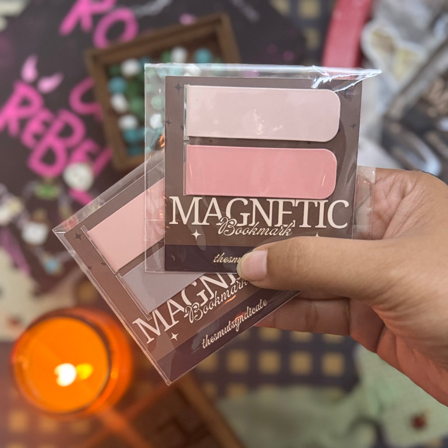 Two Tone Magnetic Bookmark