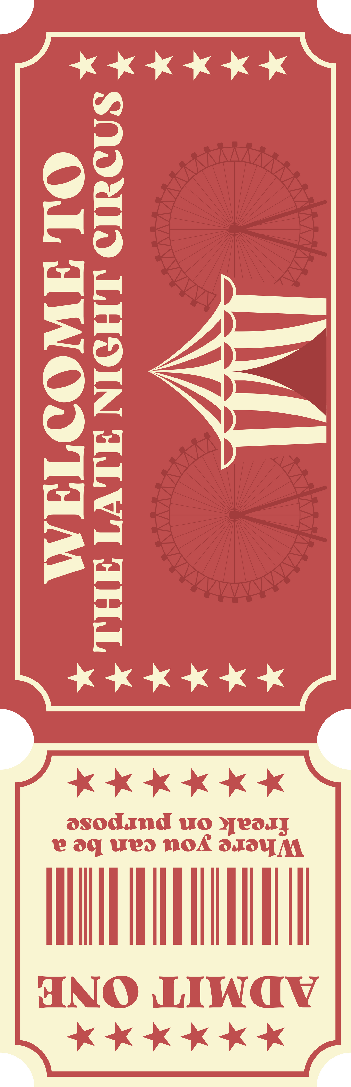 Late Night Circus Bookmark