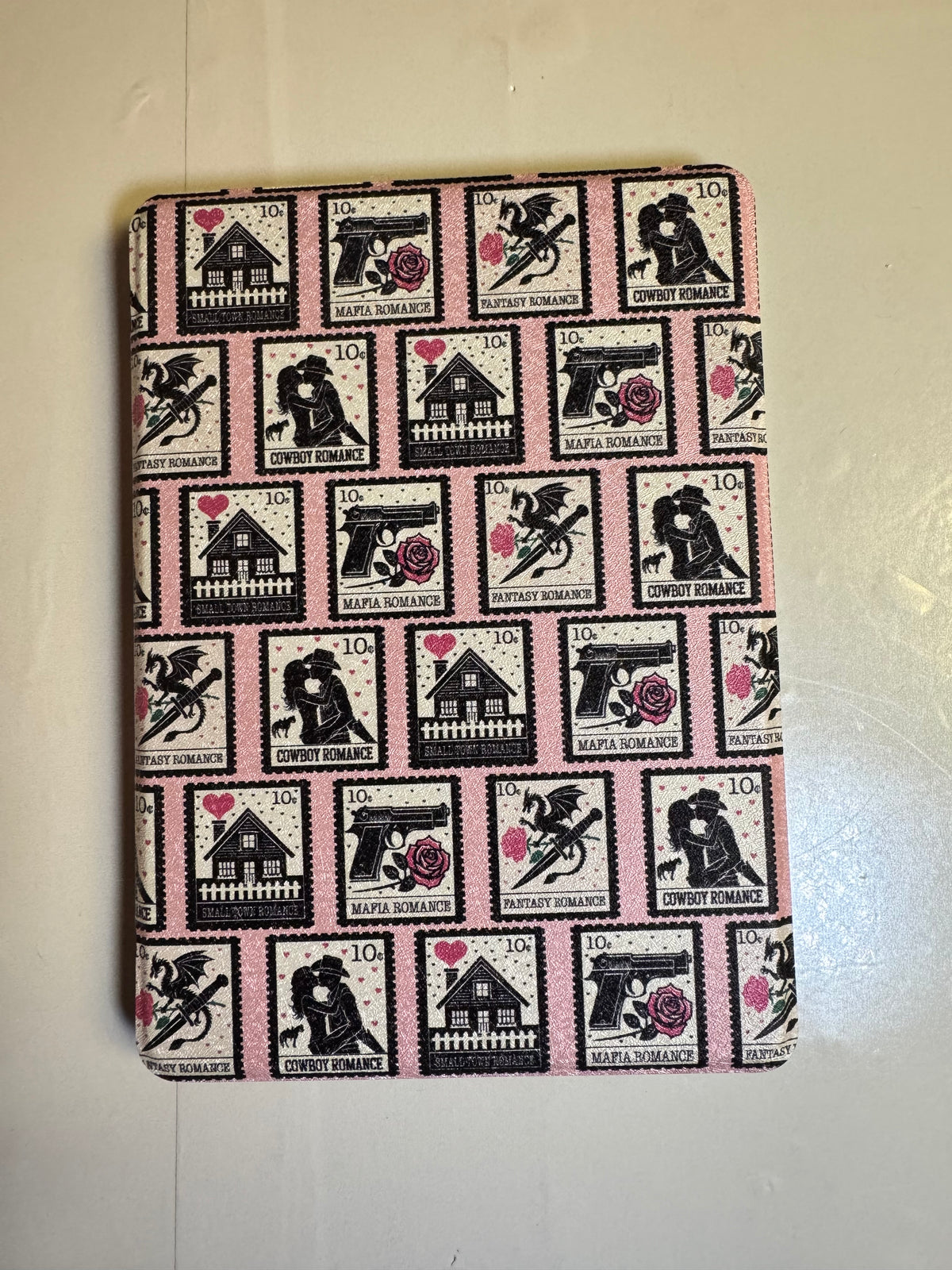 Postage Stamp In Tropes Handstrap Kindle Case