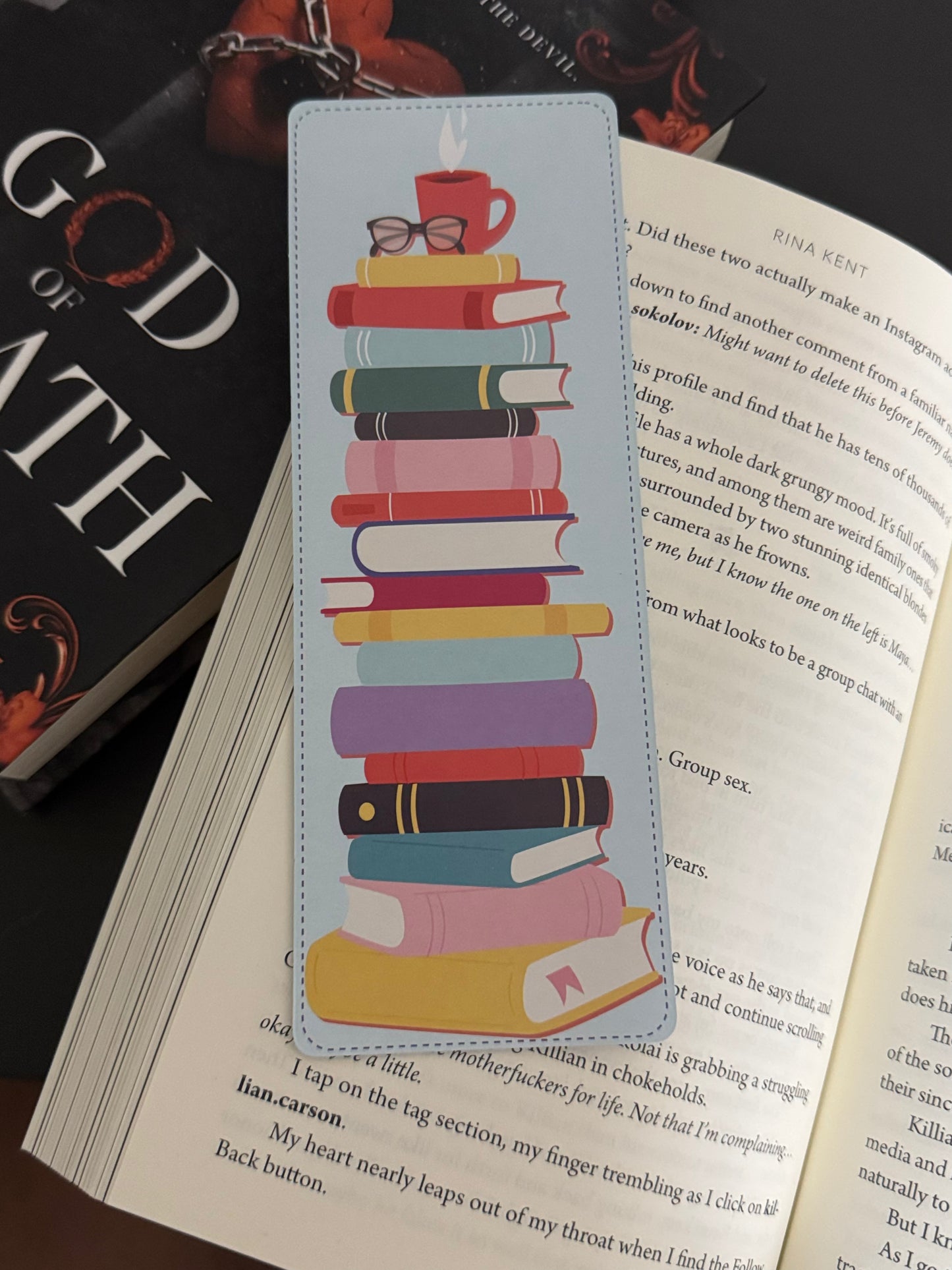 Bookshelf Bookmark Tracker, Reading Tracker Bookmark, Bookmark Gift for Book Lovers