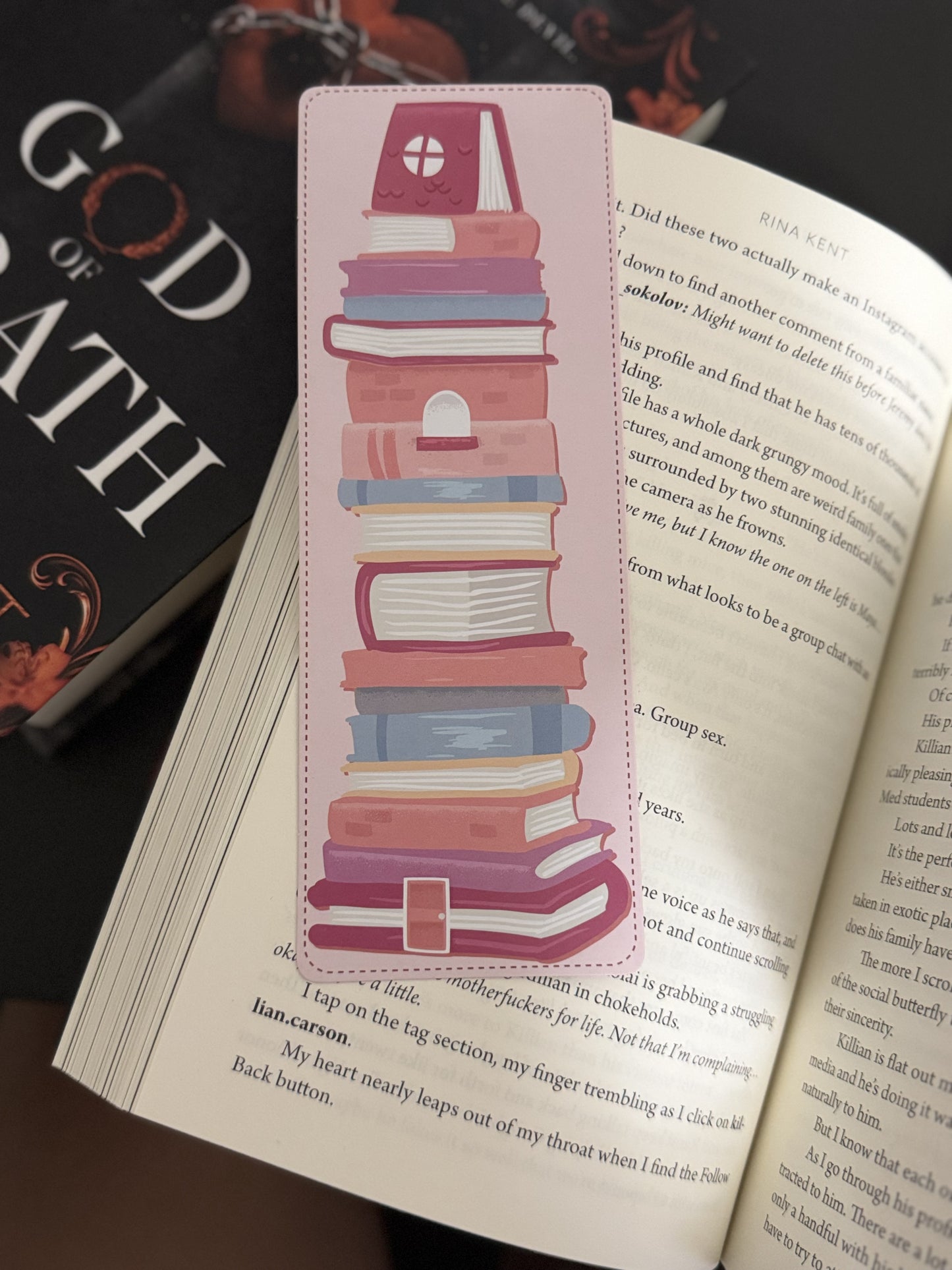 Bookshelf Bookmark Tracker, Reading Tracker Bookmark, Bookmark Gift for Book Lovers