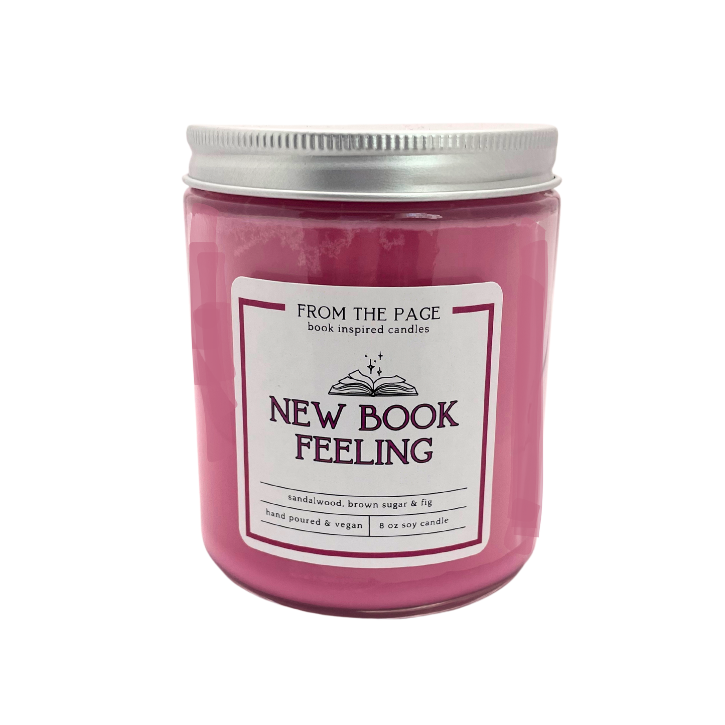 Bookish Candle by 'From The Page'