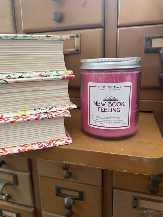 New Book Feeling | Soy Candle