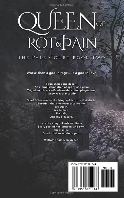 Queen of Rot and Pain: A Dark Fantasy Romance (Pale Court, 1), Liv Zander