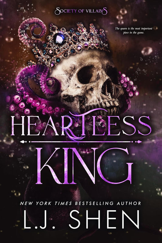 [PRE-ORDER] Heartless King (Society of Villains, 4), L.J. Shen [Pub Date: Mar 30, 2027]