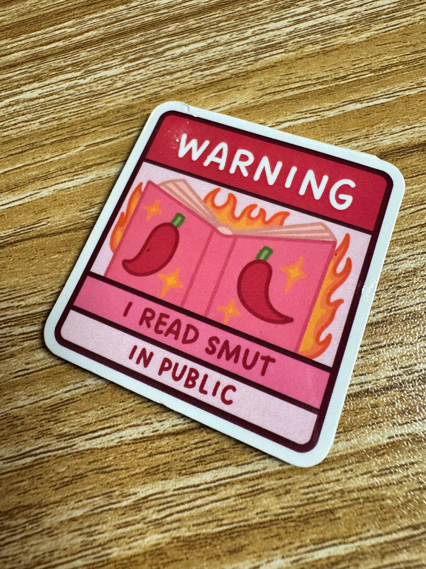 I Read Smut In Public Magnetic Bookmark