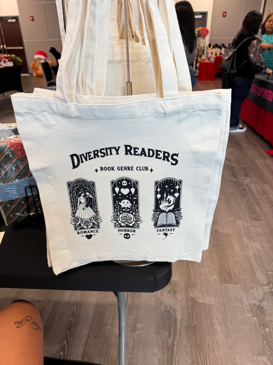 Diversity Readers Tote Bag | Medium Book Bag