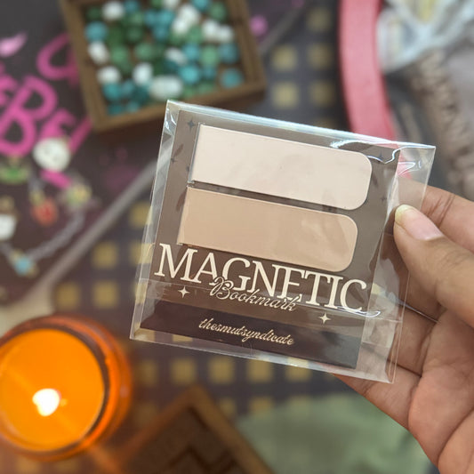 Two Tone Magnetic Bookmark