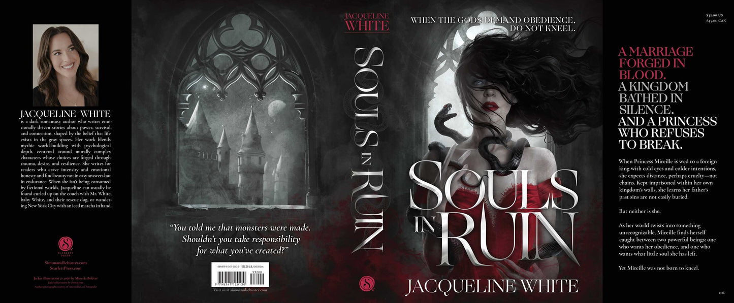 [PRE-ORDER] Souls In Ruin (Soulbound Trilogy, 1), Jacqueline White [Pub Date: Nov 3, 2026]