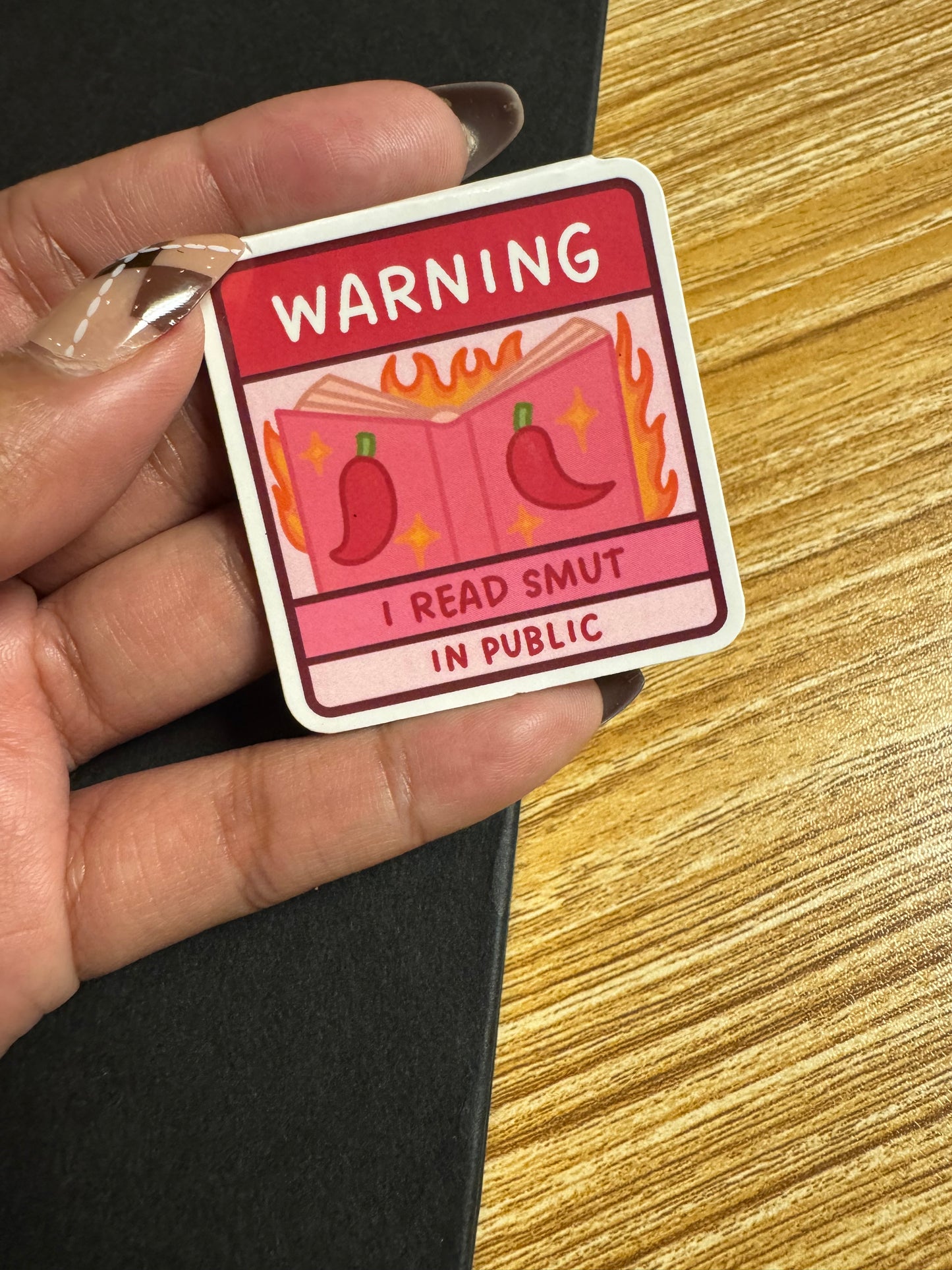 I Read Smut In Public Magnetic Bookmark