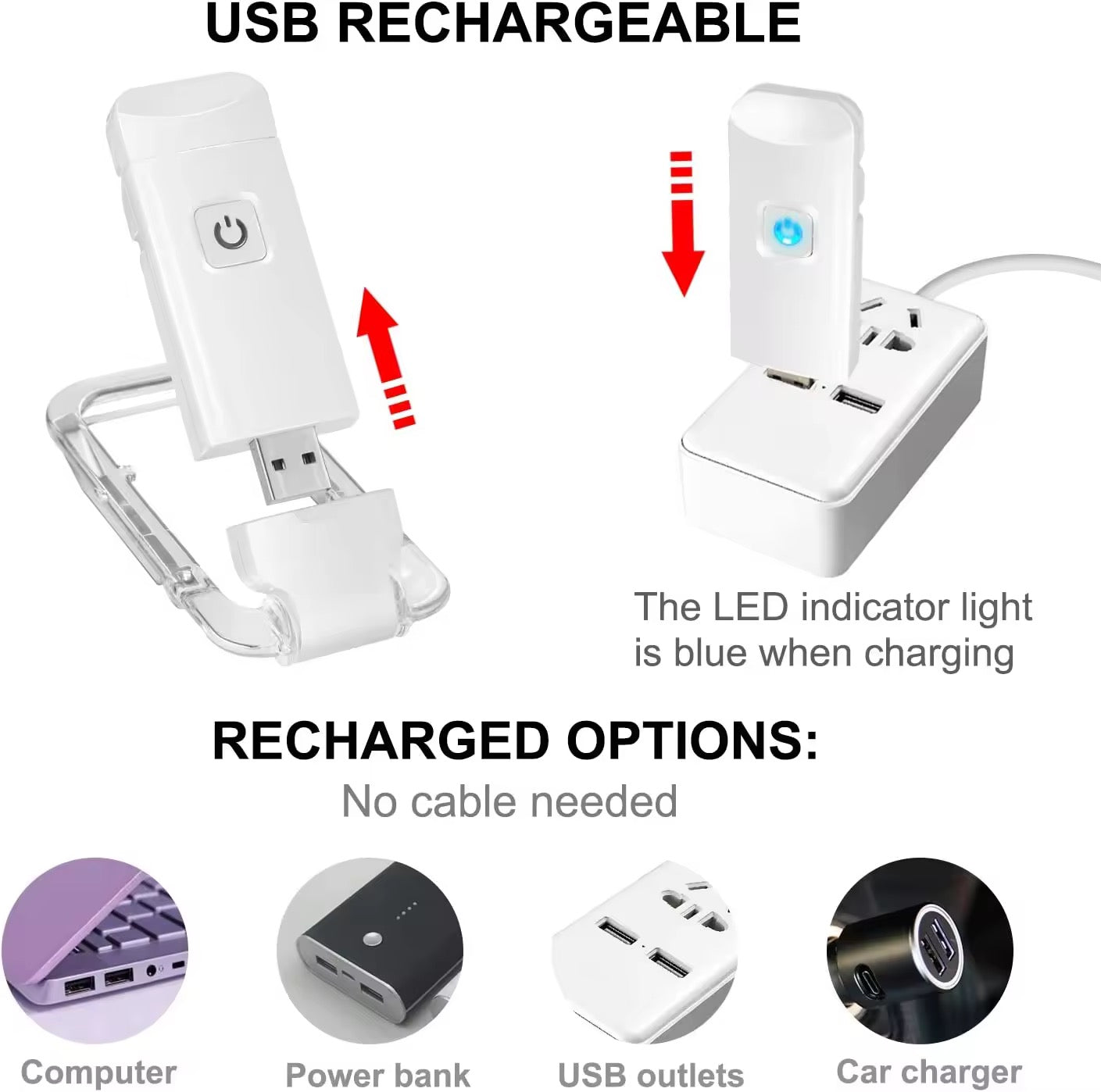 Book Light Clip
