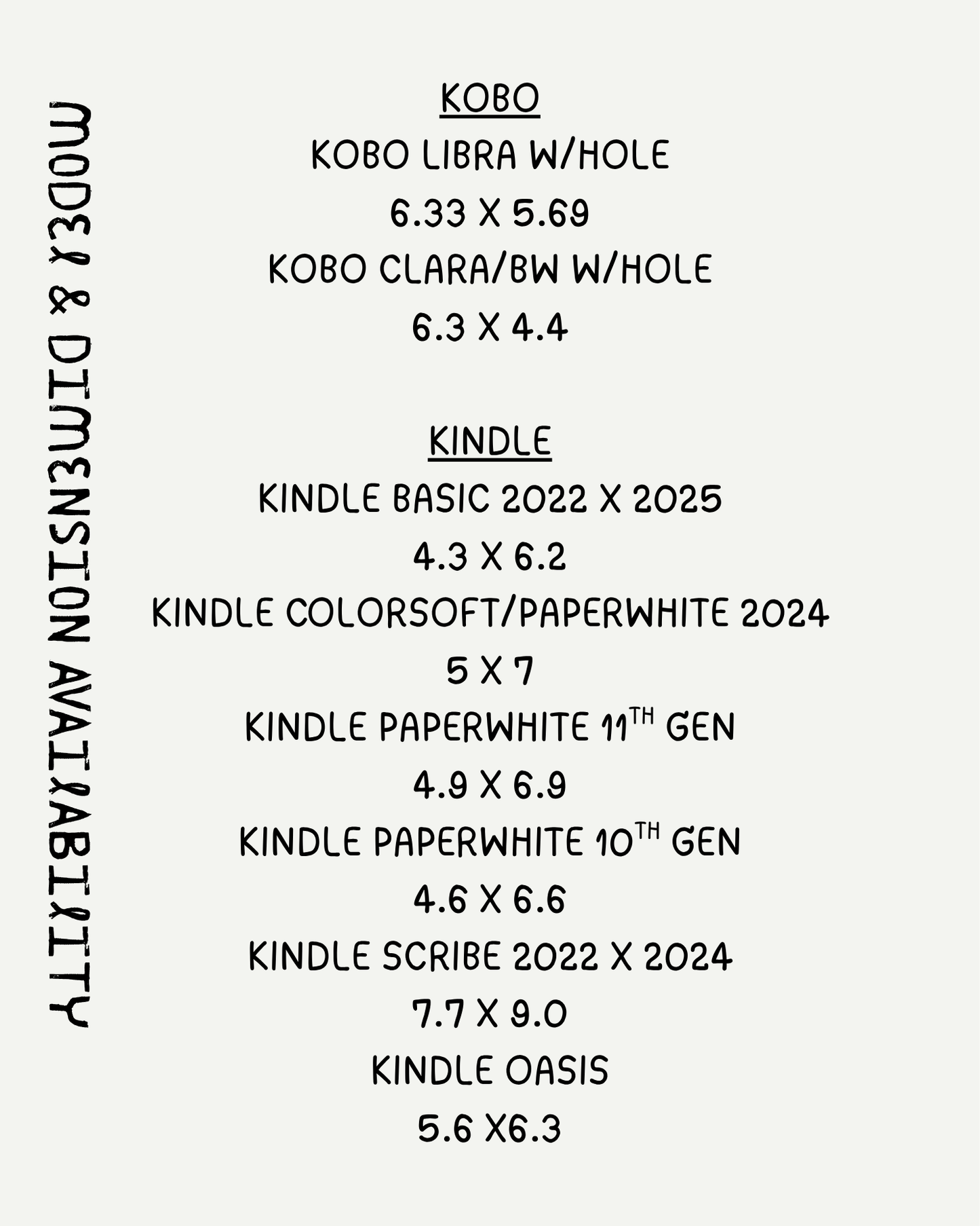 GROOVY GRID COLLECTION | E-reader Inserts