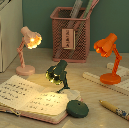 Mini Magnetic Flower Book Light