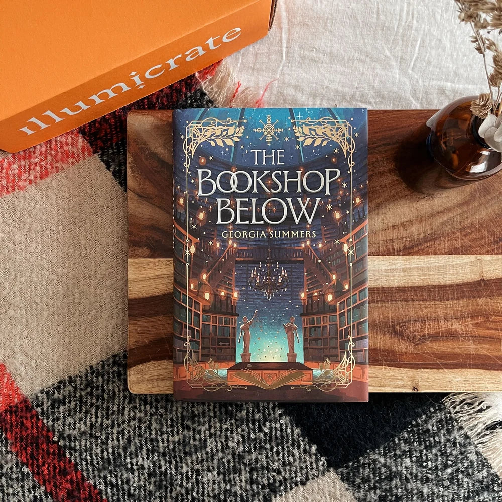 The Bookshop Below, Georgia Summers | Illumnicrate Edition