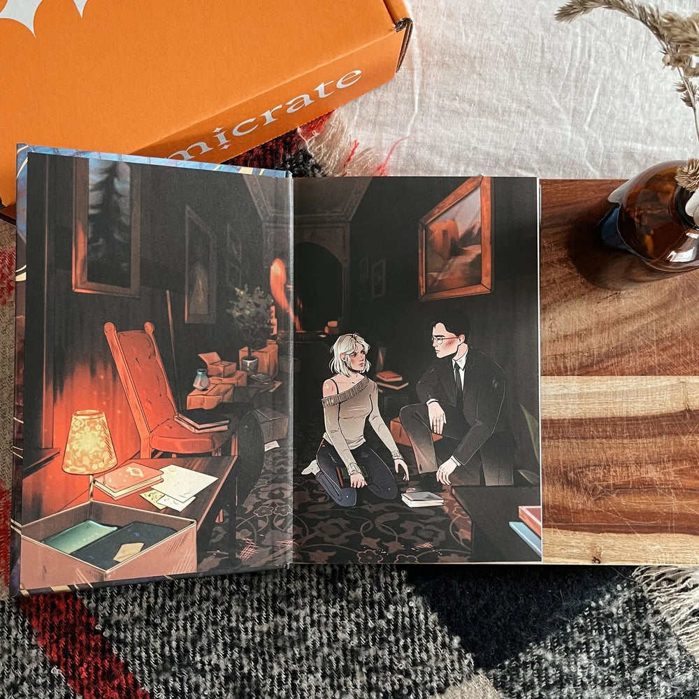 The Bookshop Below, Georgia Summers | Illumnicrate Edition