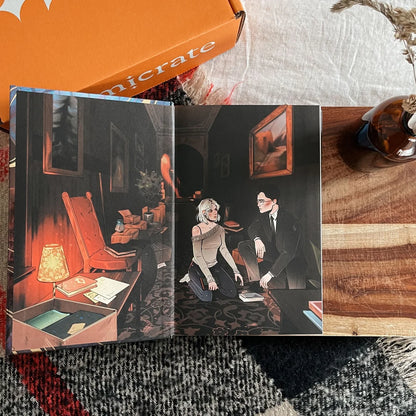 The Bookshop Below, Georgia Summers | Illumnicrate Edition