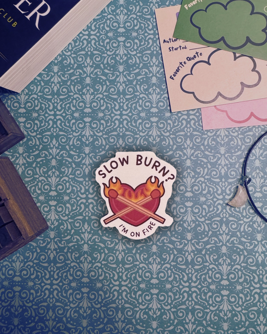 Slow Burn Magnetic Bookmark