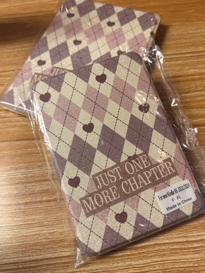 "Just One More Chapter" Detachable Magnetic Handstrap E-Reader Case
