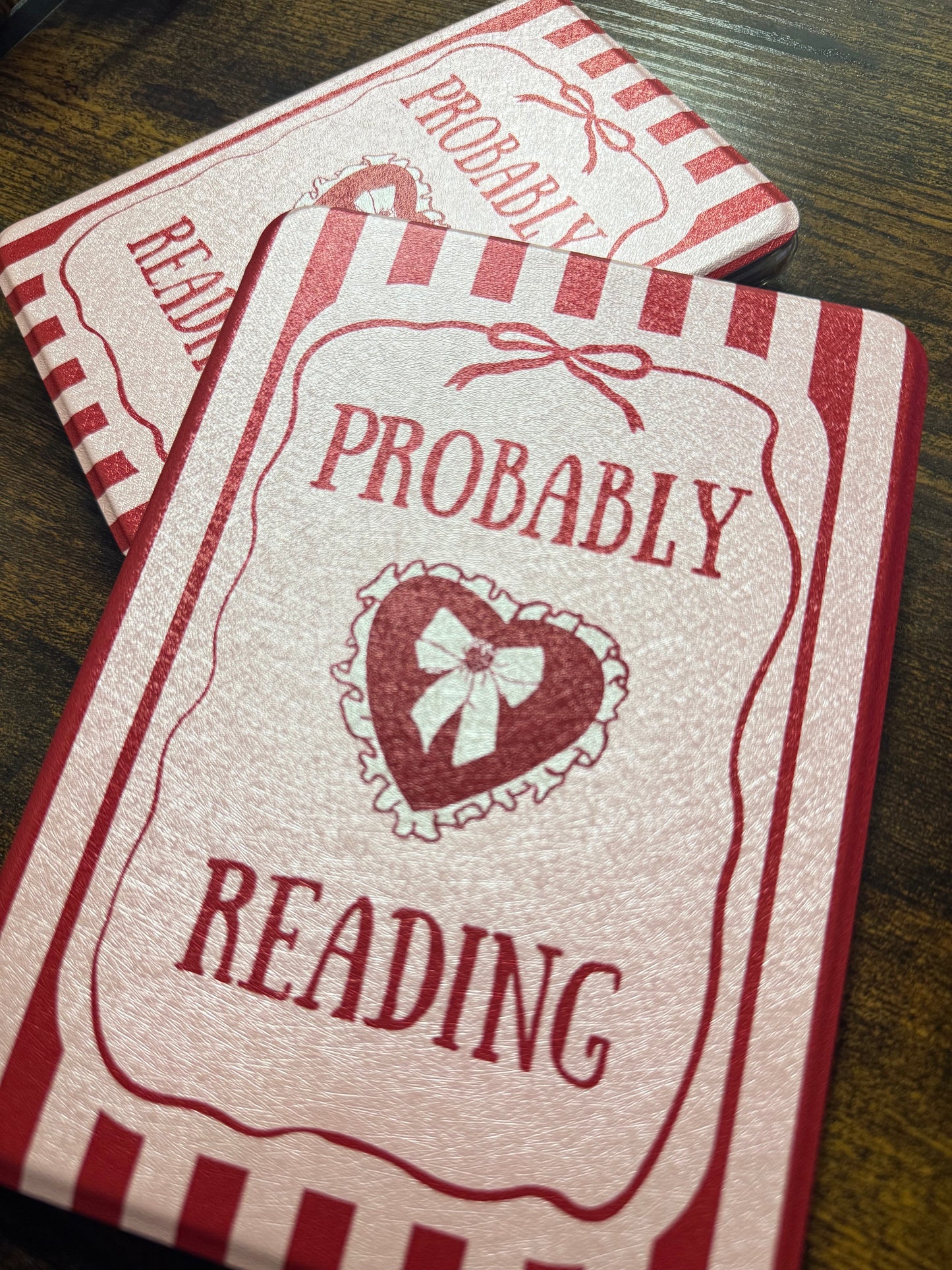 "Probably Reading" Detachable Magnetic Kindle Case