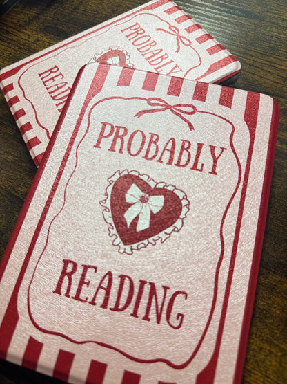 "Probably Reading" Detachable Magnetic Kindle Case