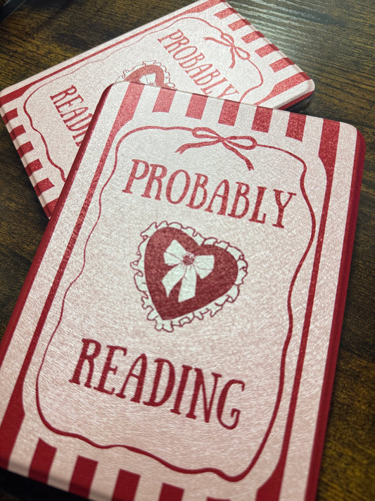 "Probably Reading" Detachable Magnetic Kindle Case
