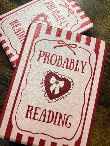 "Probably Reading" Detachable Magnetic Kindle Case