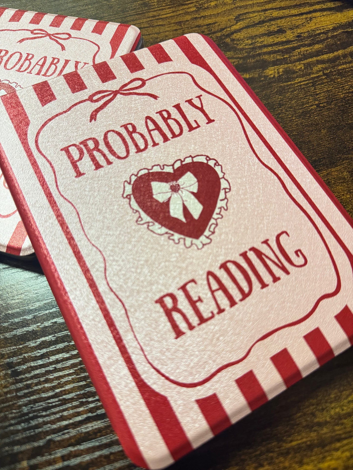 "Probably Reading" Detachable Magnetic Kindle Case