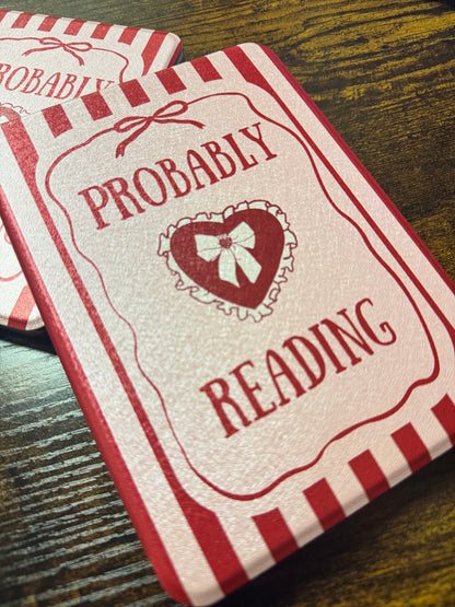 "Probably Reading" Detachable Magnetic Kindle Case
