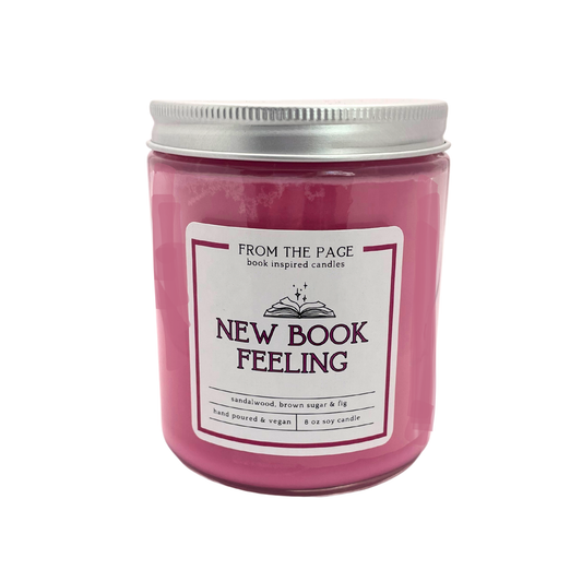 New Book Feeling | Soy Candle
