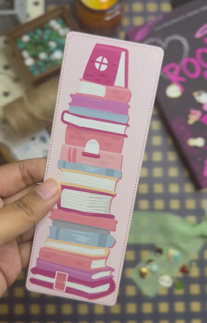 Bookshelf Bookmark Tracker, Reading Tracker Bookmark, Bookmark Gift for Book Lovers